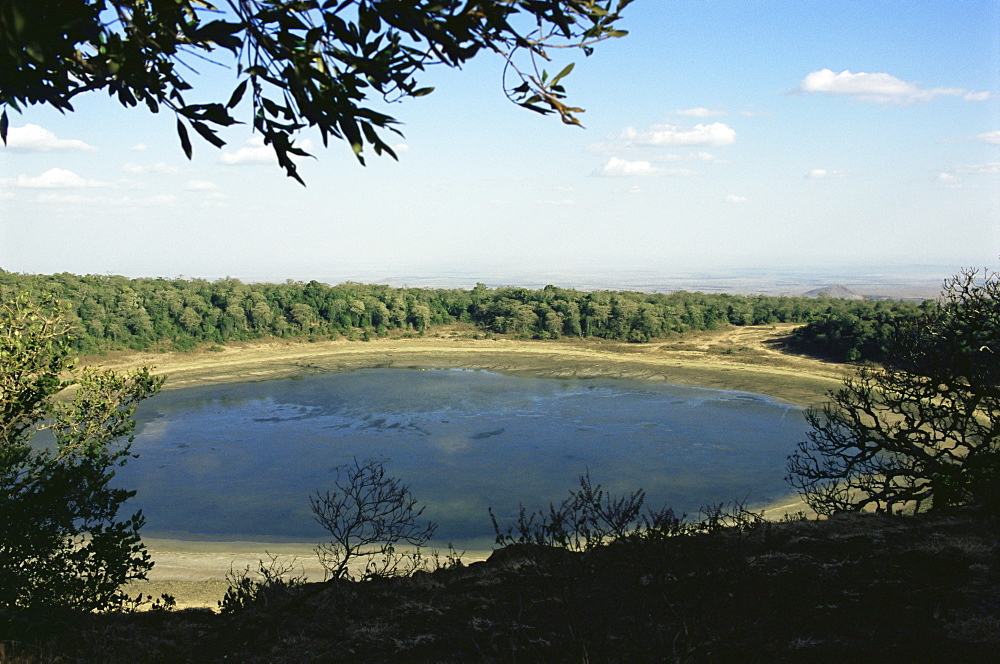 Lake Paradise, Marsabit National Park and Reserve, Kenya, East Africa, Africa