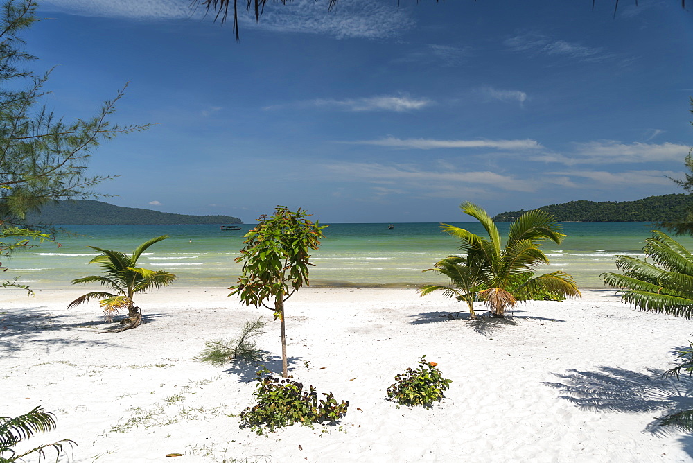 Beach of Koh Rong Samloem island, Cambodia, Indochina, Southeast Asia, Asia