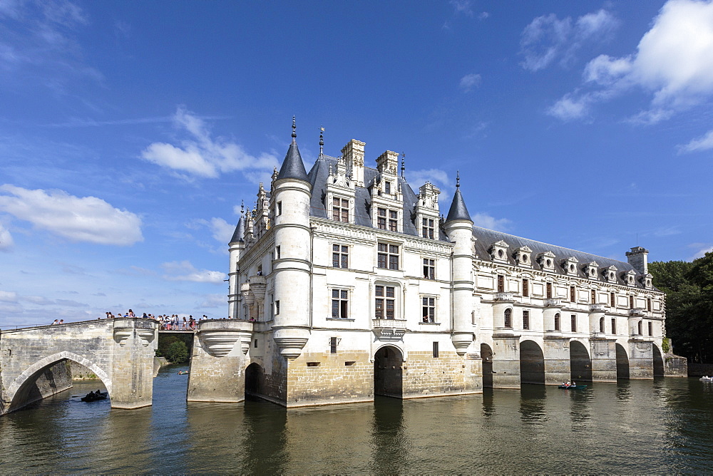 Chenonceau castle, UNESCO World Heritage Site, Chenonceaux, Indre-et-Loire, Centre, France, Europe