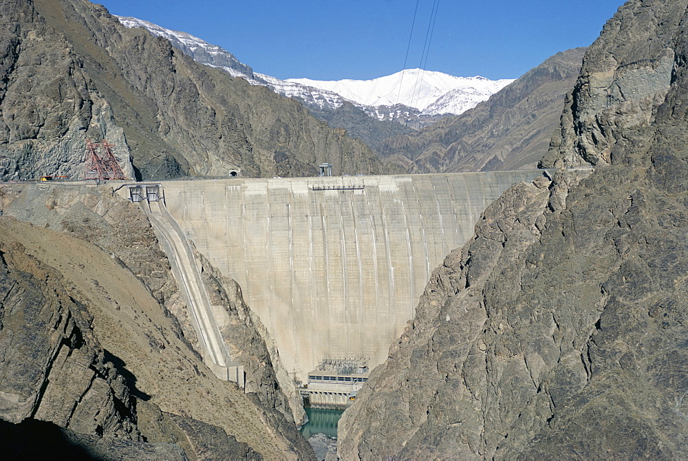 The Karaj Dam, Iran, Middle East