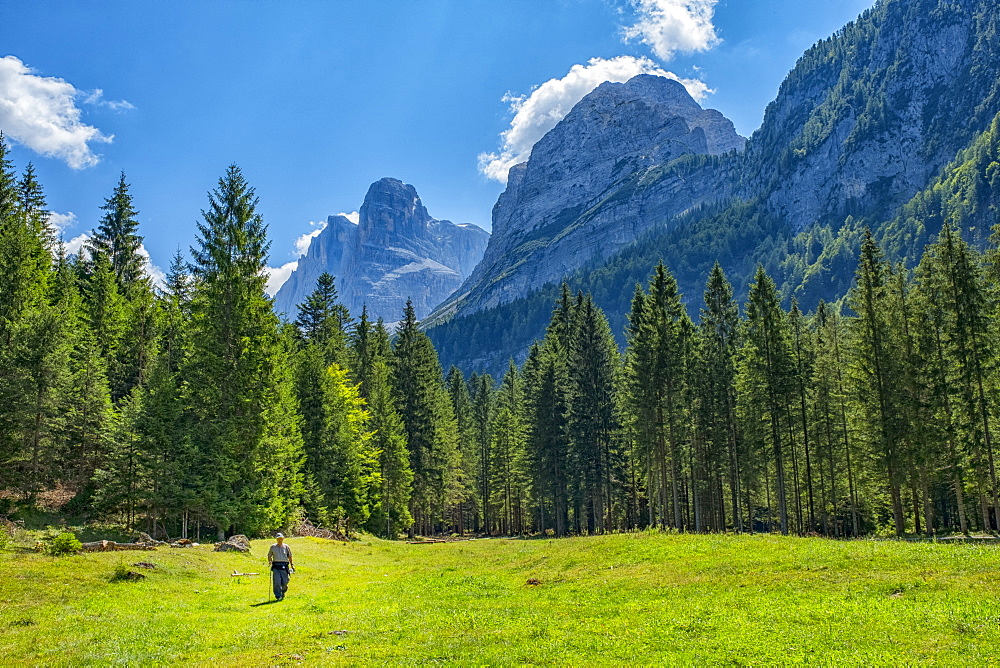 Brenta Mountain range, Rendena Valley, Trentino, Italy, Europe