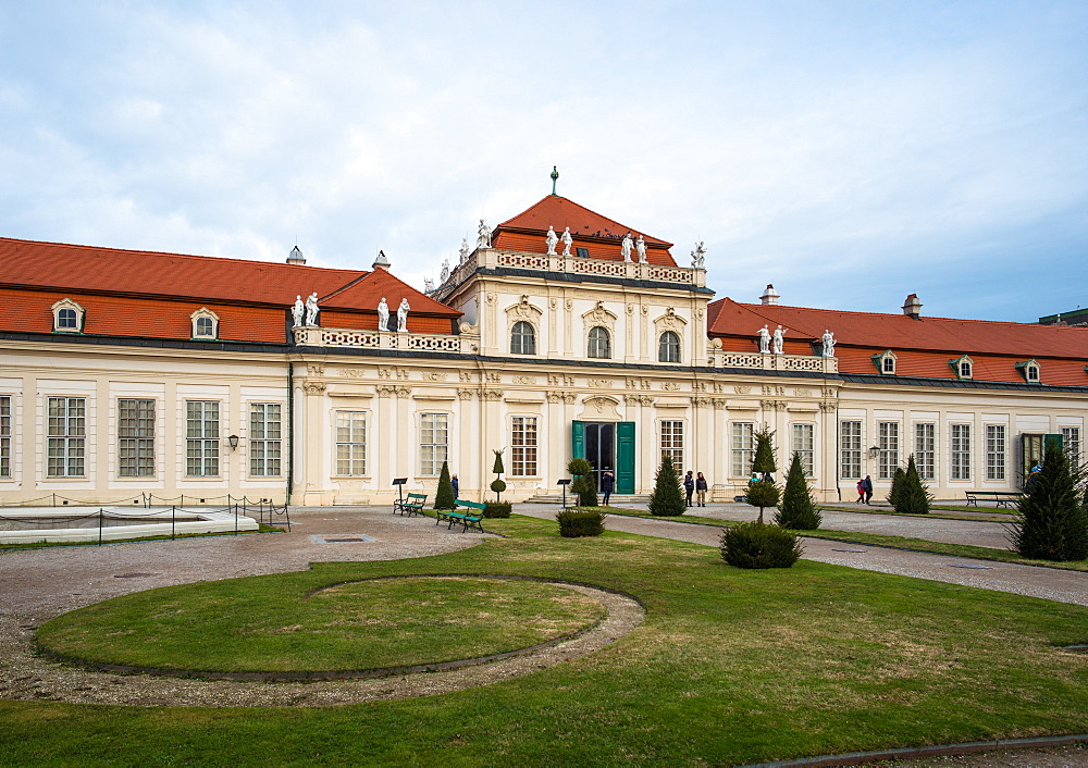 Upper Belvedere Palace and Gardens, Vienna, Austria, Europe