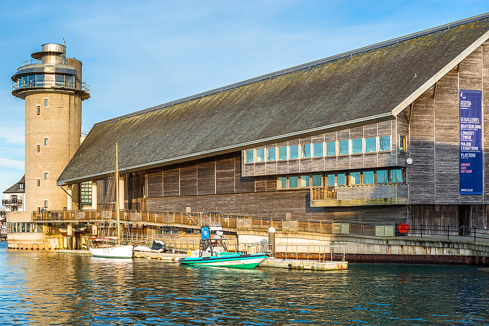 National Maritime Museum Cornwall, Discovery Quay, Falmouth, Cornwall, England, United Kingdom, Europe