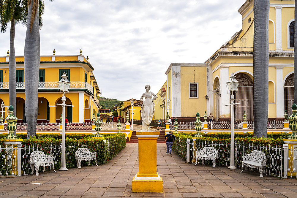 The Church of the Holy Trinity in Plaza Major in Trinidad, UNESCO World Heritage Site,Trinidad, Cuba, West Indies, Caribbean, Central America