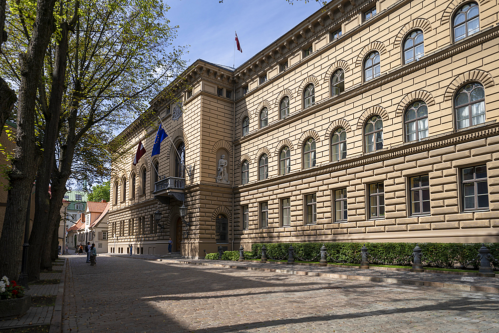 Saema, Government office, Old Town, UNESCO World Heritage Site, Riga, Latvia, Europe