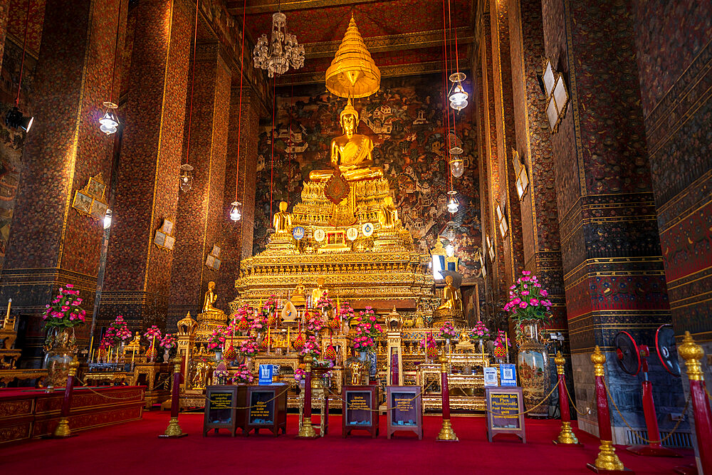 Wat Phra Chetuphon (Wat Pho) temple, Bangkok, Thailand, Southeast Asia, Asia