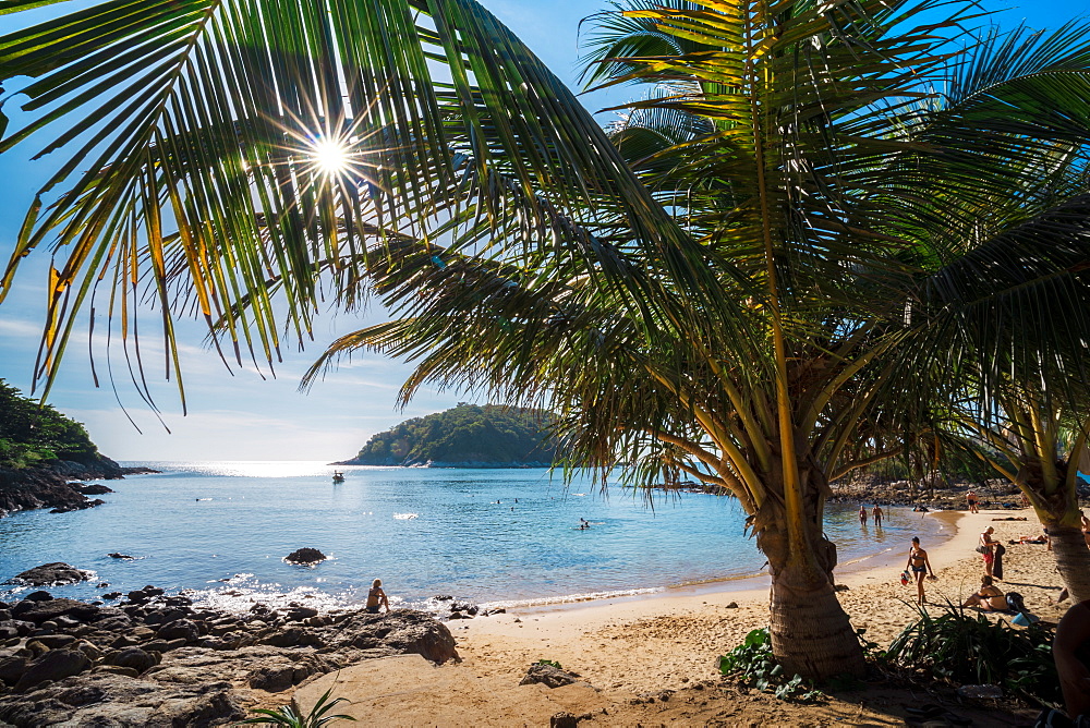 Patong beach in Patong, Phuket, Thailand, Southeast Asia, Asia