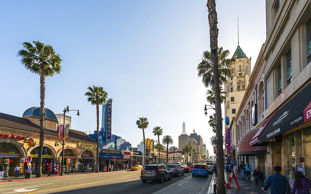 Hollywood Boulevard, Hollywood, Los Angeles, California, United States of America, North America