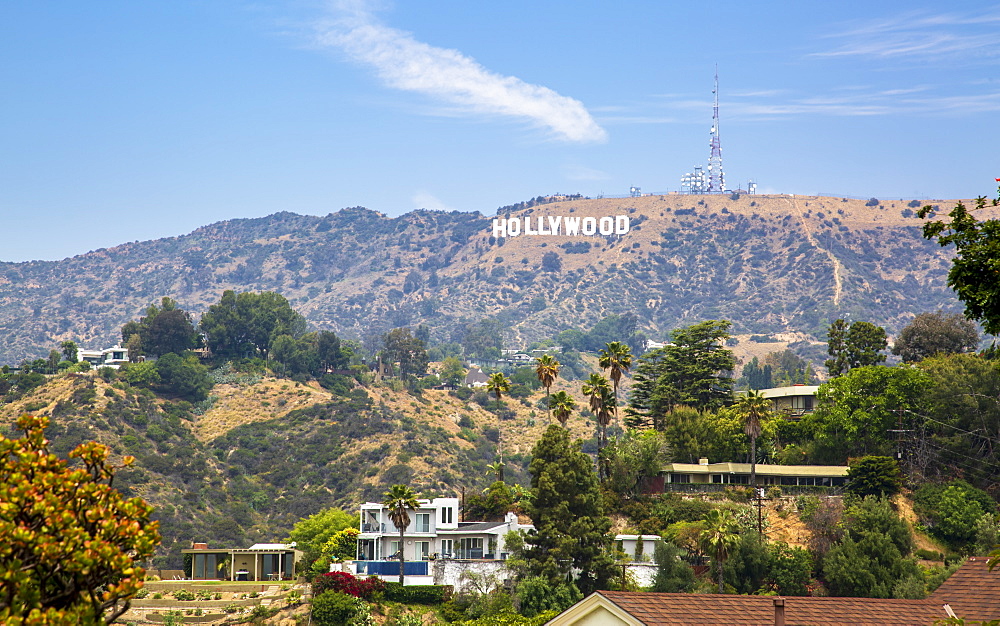 Hollywood Sign, Hills, Hollywood, Los Angeles, California, United States of America, North America