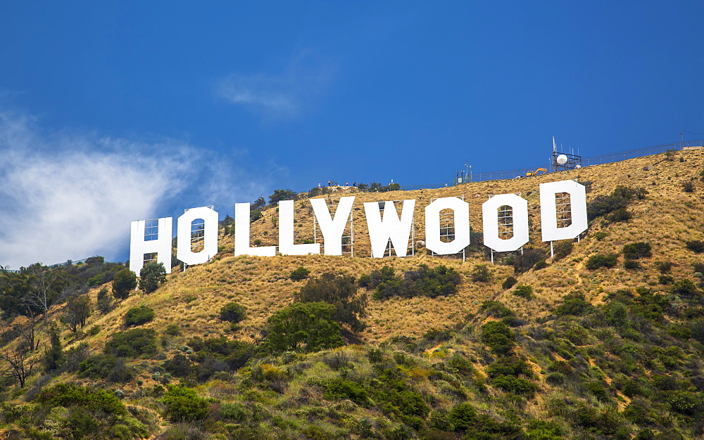 Hollywood Sign, Hills, Hollywood, Los Angeles, California, United States of America, North America