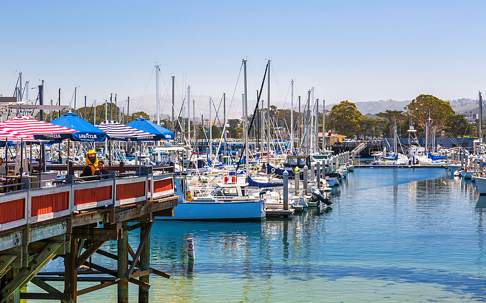 Fisherman's Wharf, Monterey Bay, Peninsula, Monterey, Pacific Ocean, California, United States of America, North America