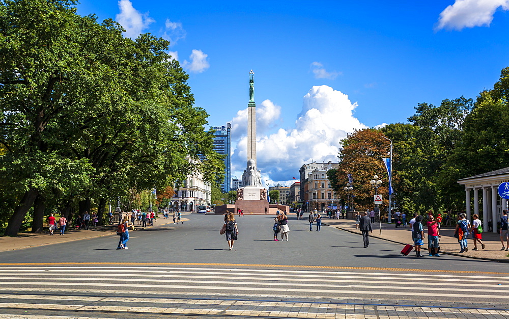 Monument of Freedom, Riga, Latvia, Baltic States, Europe