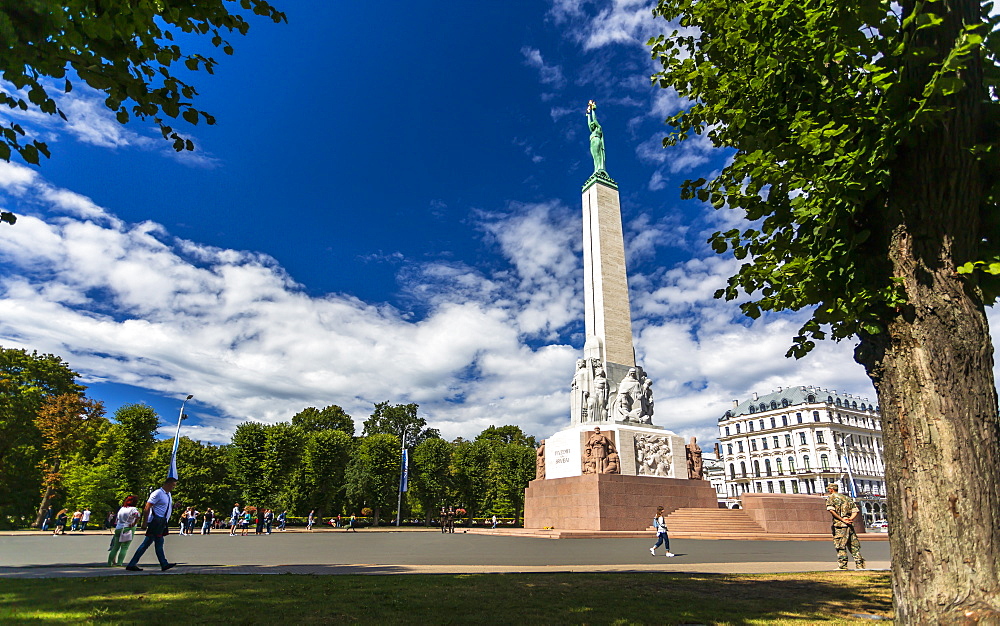 Monument of Freedom, Riga, Latvia, Baltic States, Europe