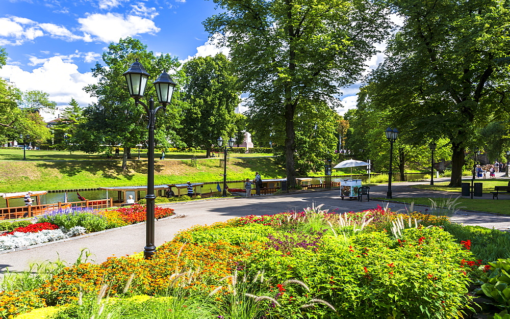 Bastion Hill Park, Riga, Latvia, Baltic States, Europe