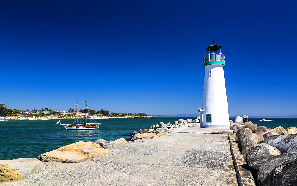 Walton Lighthouse, Santa Cruz, California, United States of America, North America