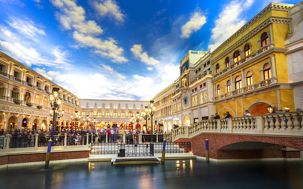 Inside The Grand Canal Shoppes, The Strip, Las Vegas Boulevard, Las Vegas, Nevada, United States of America, North America