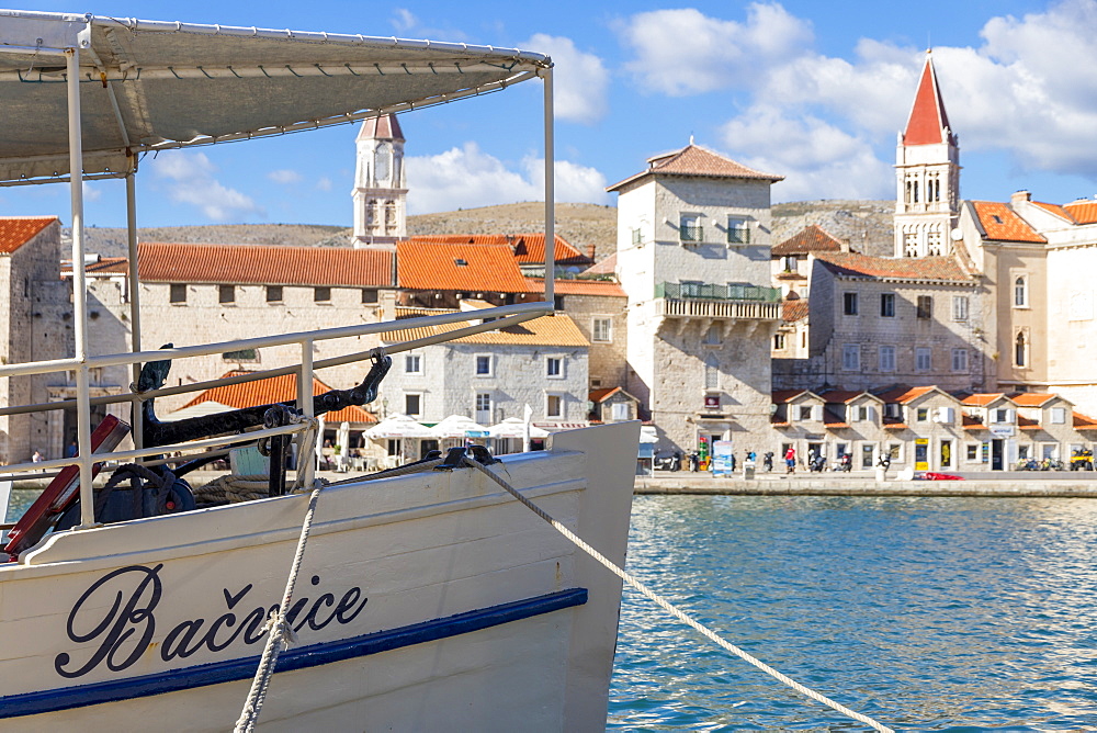 The old town of Trogir, UNESCO World Heritage Site, Croatia, Europe