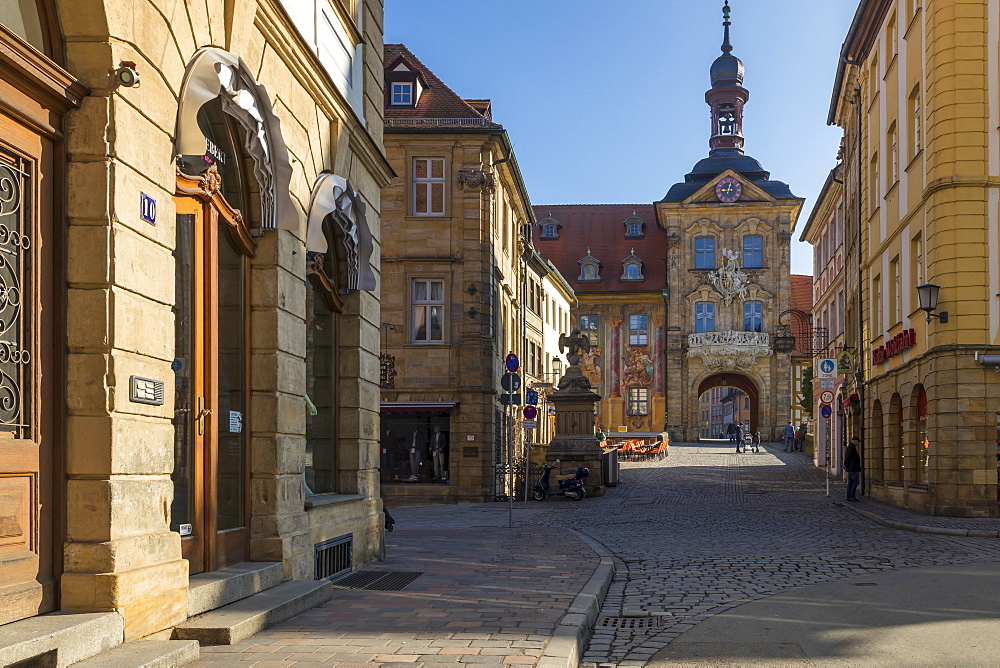 The old town hall of Bamberg, Bamberg, UNESCO World Heritage Site, Upper Franconia, Bavaria, Germany, Europe