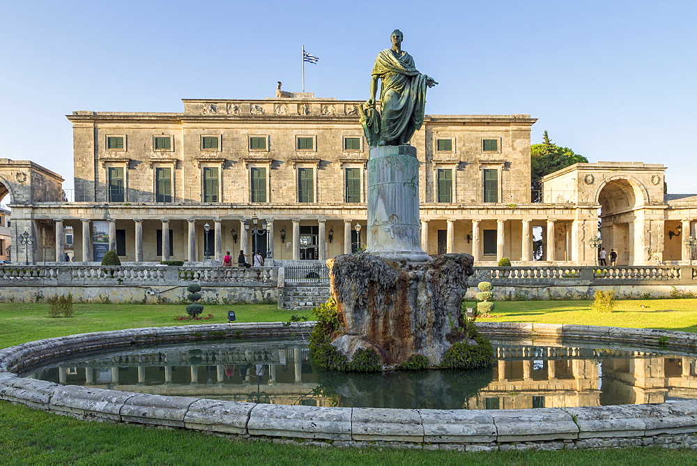 Agion Michail ke Antoniou Palace in Corfu Town (Kerkyra), Corfu, Greek Islands, Greece, Europe