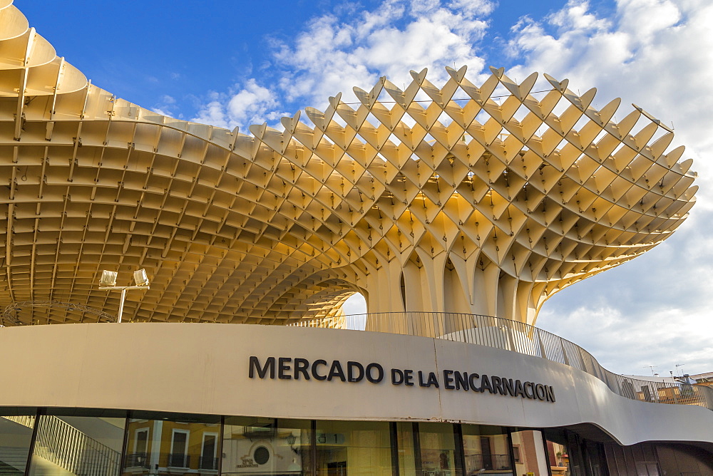 Metropol Parasol Building, Seville, Andalusia, Spain, Europe