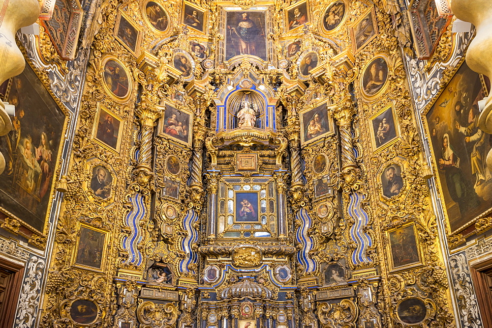 Interior of the San Luis de los Franceses Church, Seville, Andalusia, Spain, Europe