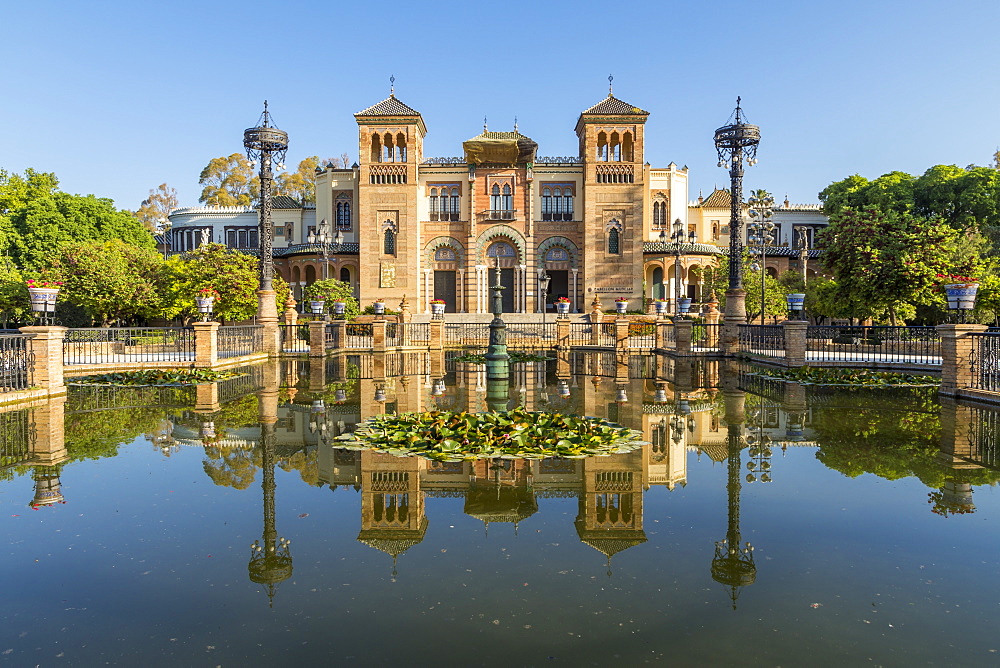 Museum of Popular Arts and Traditions at Plaza America, Seville, Andalusia, Spain, Europe