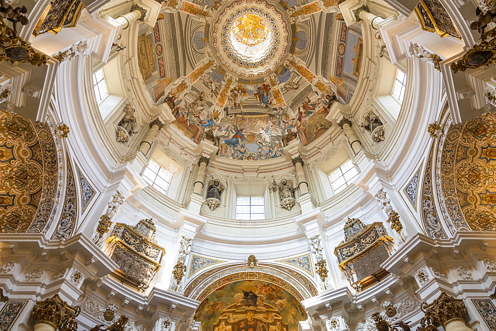 Interior of the San Luis de los Franceses Church, Seville, Andalusia, Spain, Europe