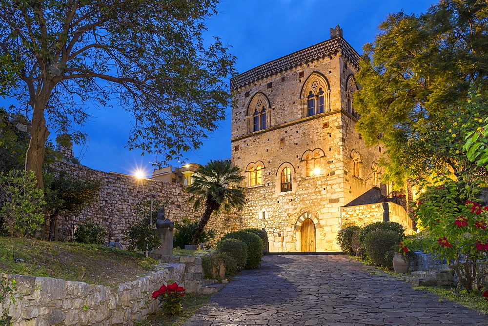 The Dukes of Santo Stefano's Palace, Taormina, Sicily, Italy, Europe