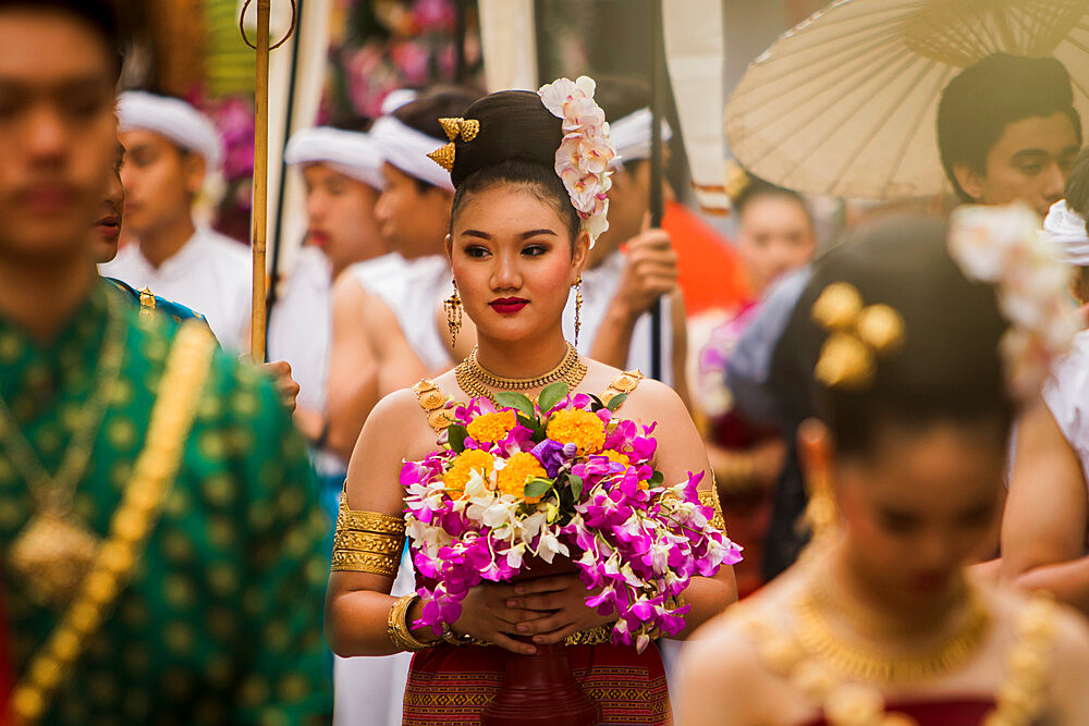 Chiang Mai Flower Festival 2018, Chiang Mai, Thailand, Southeast Asia, Asia