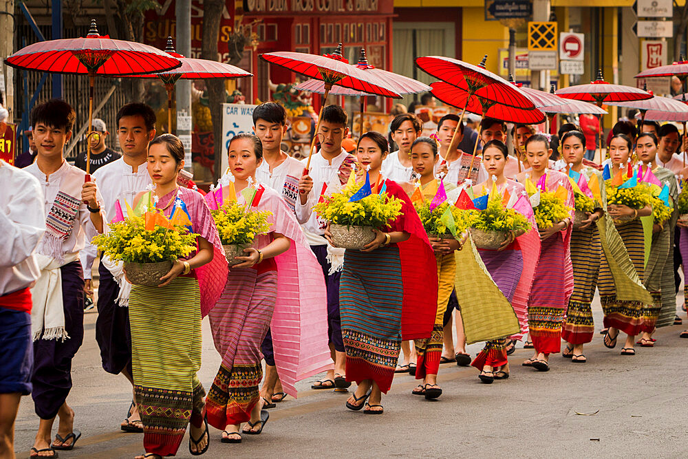 Chiang Mai Flower Festival 2018, Chiang Mai, Thailand, Southeast Asia, Asia