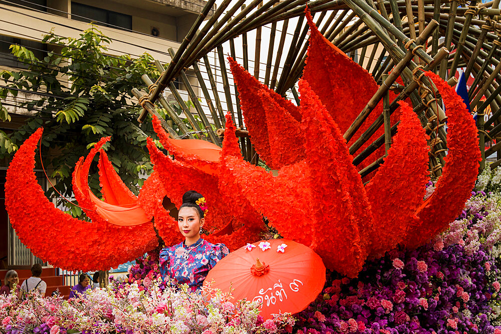 Chiang Mai Flower Festival 2018, Chiang Mai, Thailand, Southeast Asia, Asia