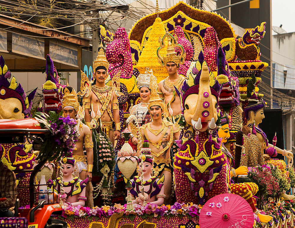 Chiang Mai Flower Festival 2018, Chiang Mai, Thailand, Southeast Asia, Asia