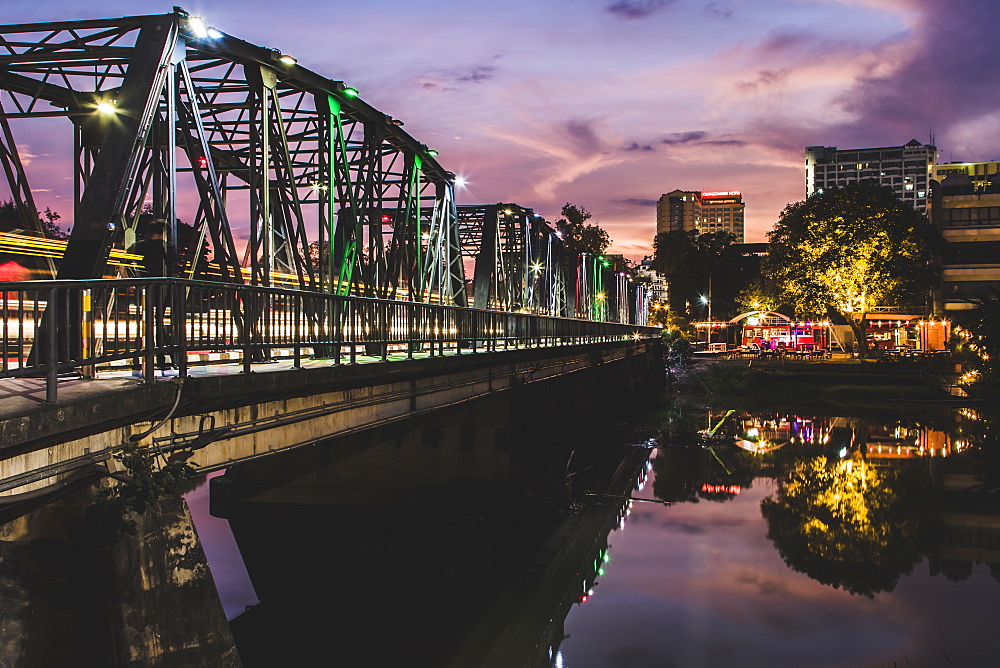 Iron Bridge, Chiang Mai, Thailand, Southeast Asia, Asia