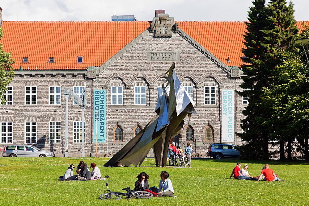 Public Library, Bergen, Norway, Scandinavia, Europe