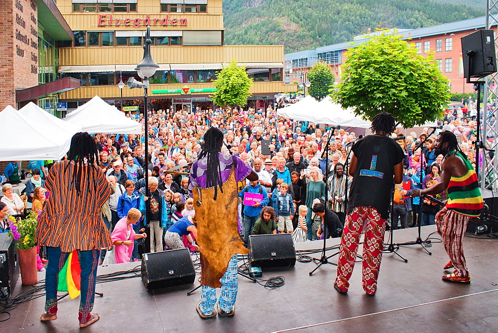 Forde Traditional and World Music Festival, Forde, Norway, Scandinavia, Europe