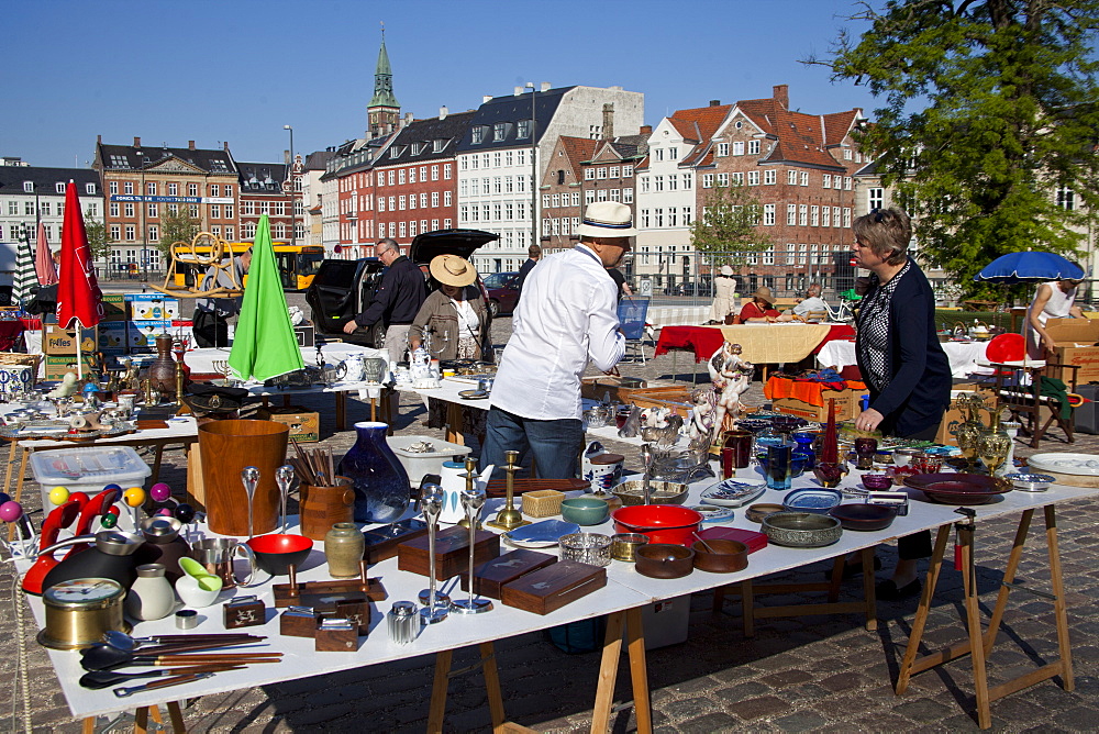 Flea market, Copenhagen, Denmark, Europe