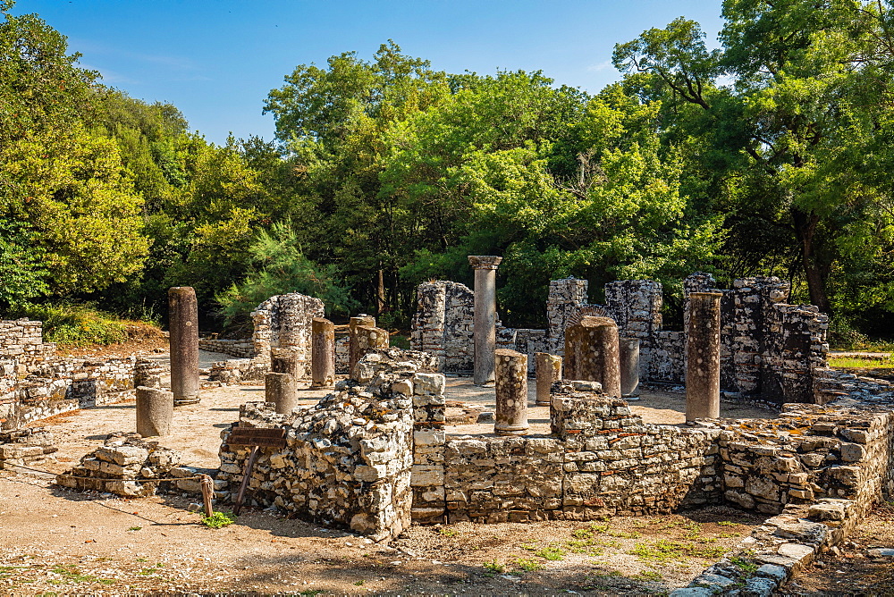 Butrint Archaeological Park, UNESCO World Heritage Site, Butrinto, Albania, Europe