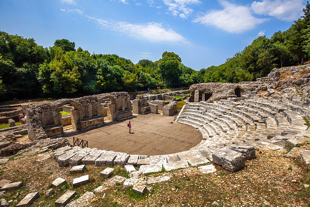 Butrint Archaeological Park, UNESCO World Heritage Site, Butrinto, Albania, Europe