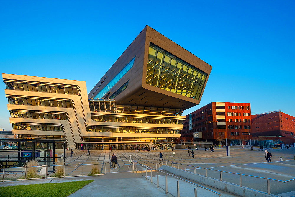 The Library, WU Campus, Vienna, Austria, Europe