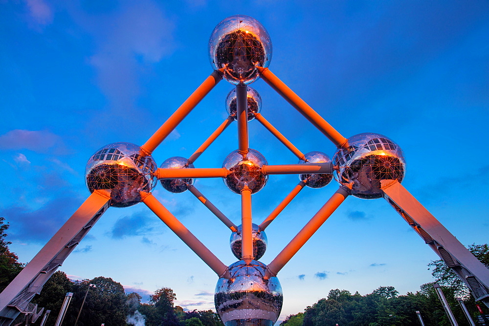 The Atomuim, Brussels, Belgium, Europe