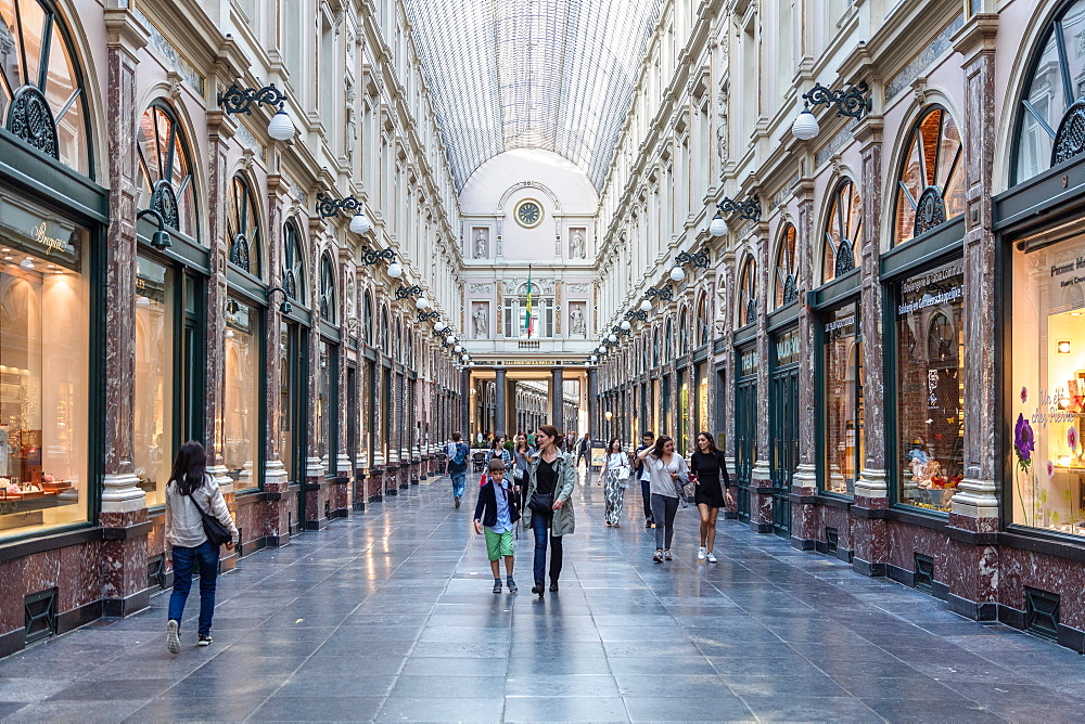 The Galerie de la Reine, Brussels, Belgium, Europe