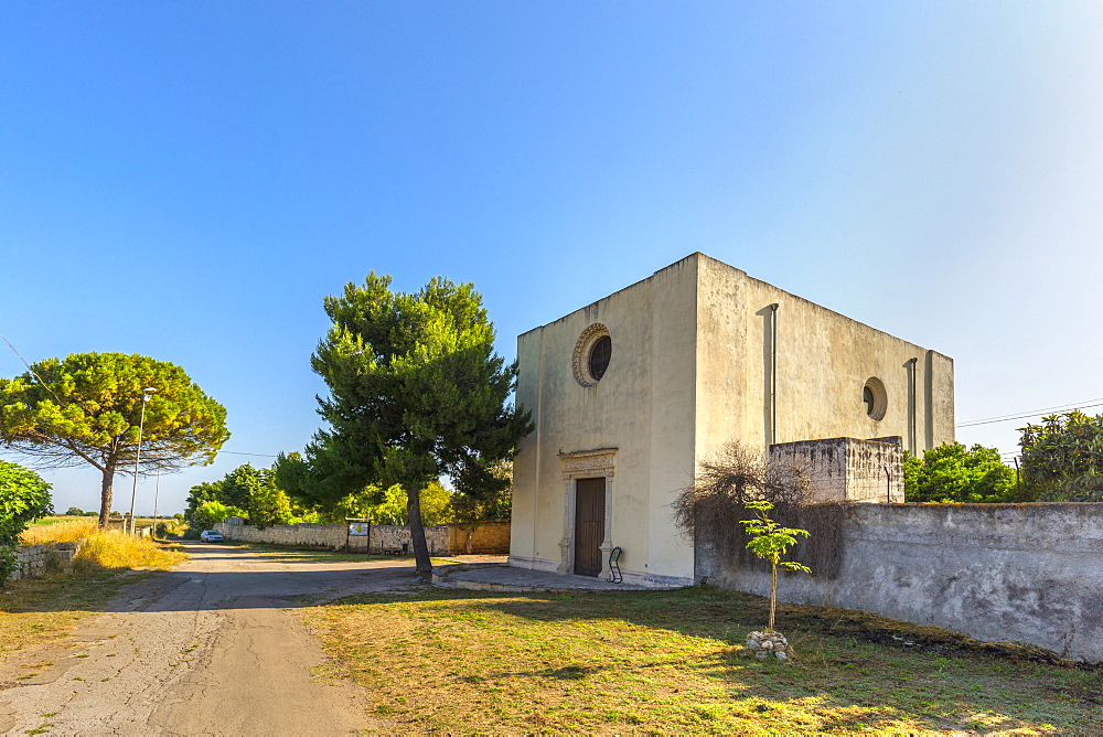 Santuary of the Madonna della Luce, Ugento, Puglia, Italy, Europe