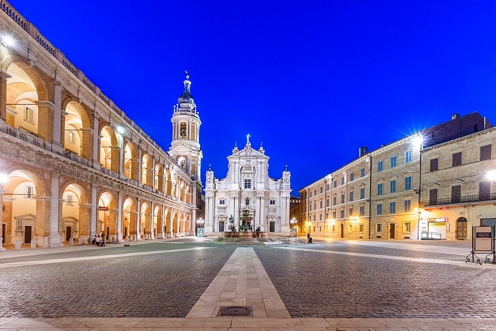 Basilica della Santa Casa, Piazza della Madonna, Loreto, Marche, Italy, Europe