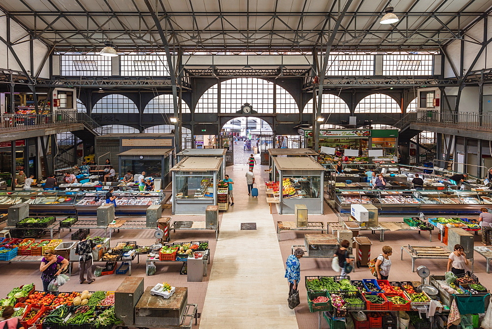 The covered market, Ancona, Marche, Italy, Europe