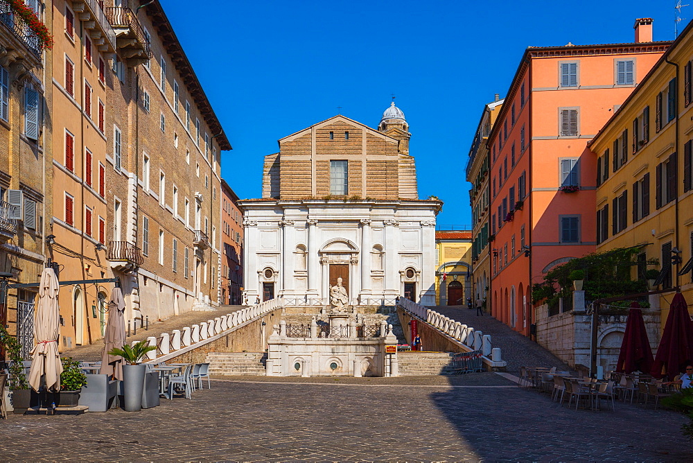 Piazza del Plebiscito, Ancona, Marche, Italy, Europe