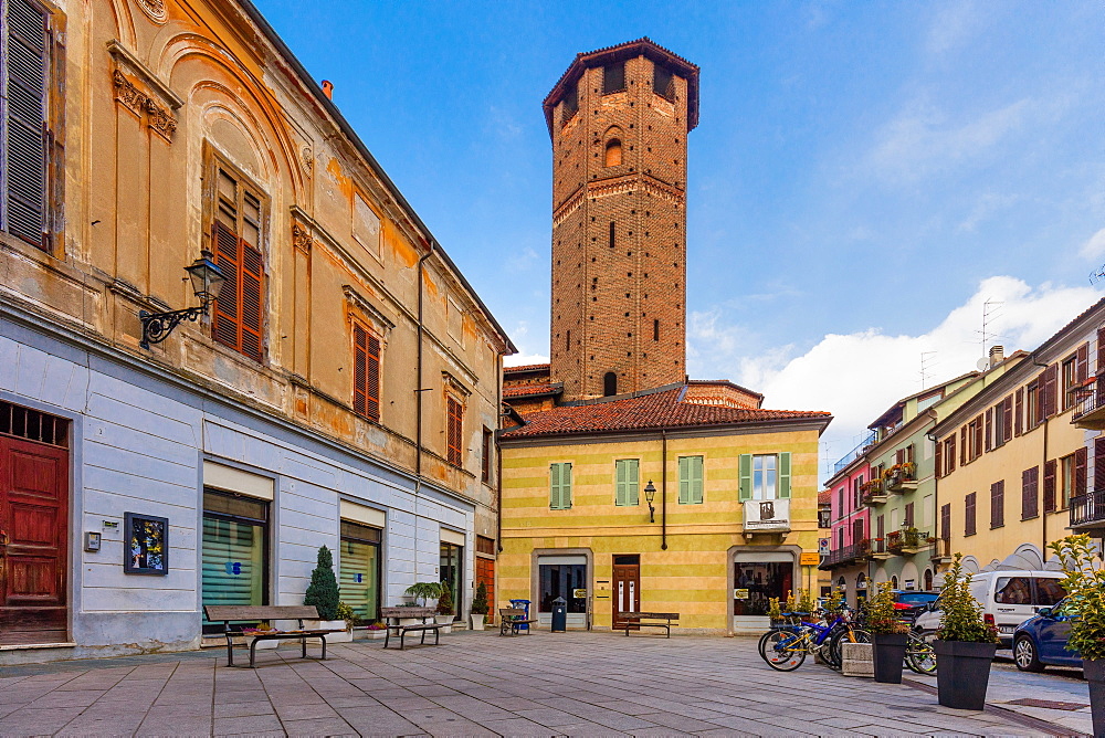 Avogadro tower, Vercelli, Piedmont, Italy, Europe