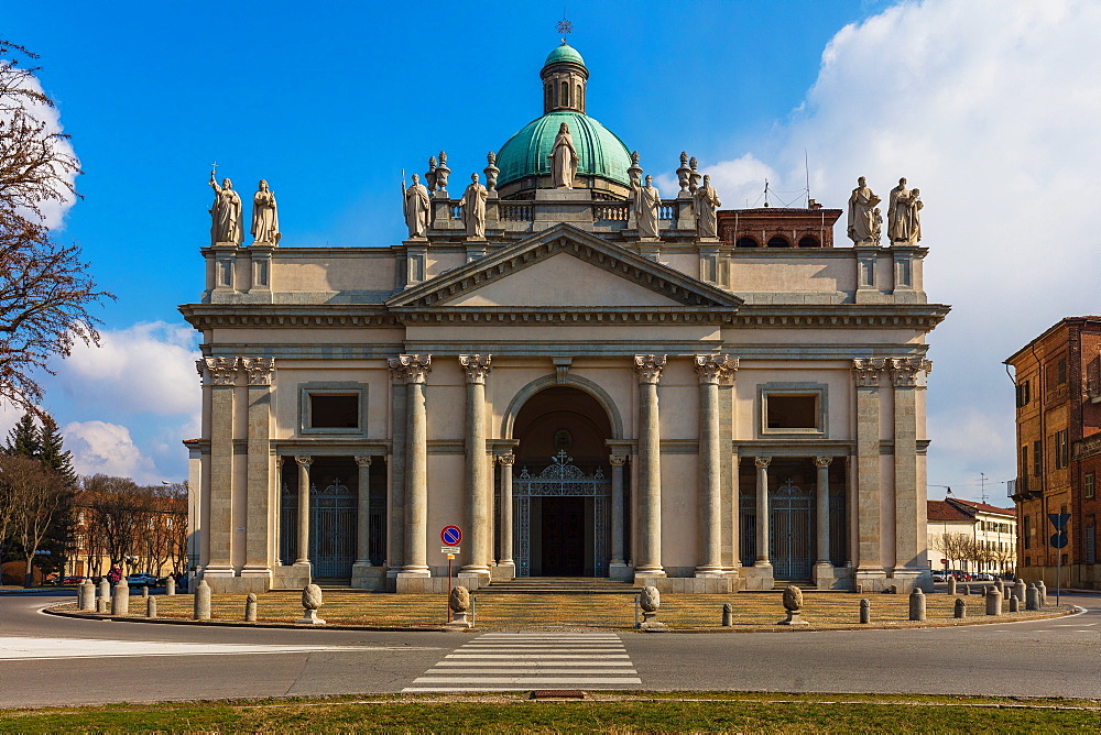 Cathedral of Sant'Eusebio, Vercelli, Piedmont, Italy, Europe