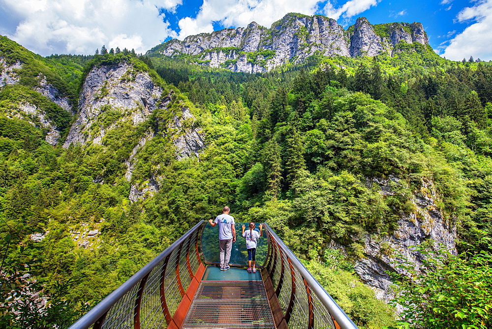 Canyon di Scalve, Via Mala di Scalve, Val di Scalve, Lombardy, Italy, Europe