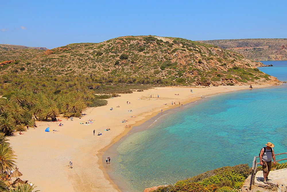 Vai Beach, Crete Island, Greek Islands, Greece, Europe