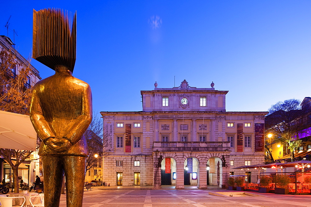 Sao Carlos Theatre, Lisbon, Portugal, Europe